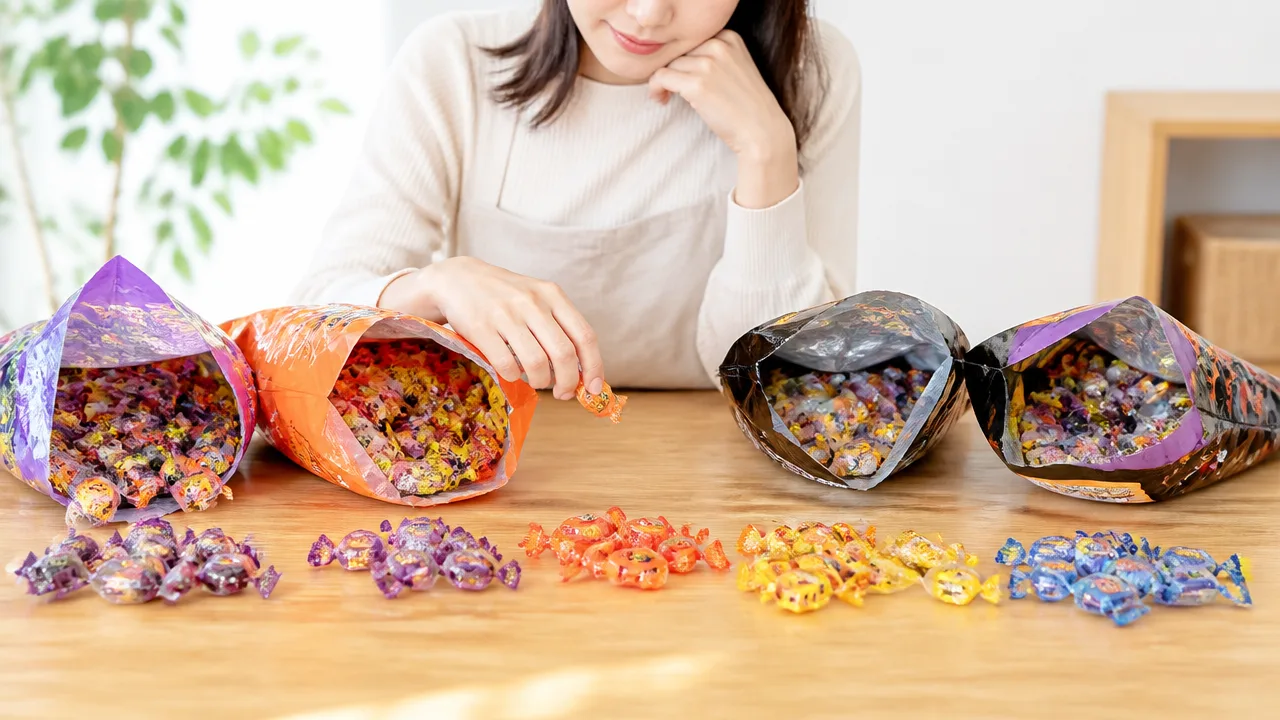 ハロウィンのお菓子は何個配る？人数別の目安と足りない時の備え