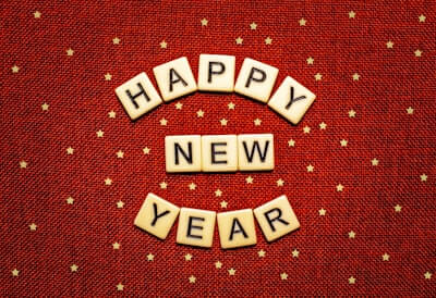 happynewyearの文字