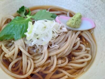 温かい蕎麦