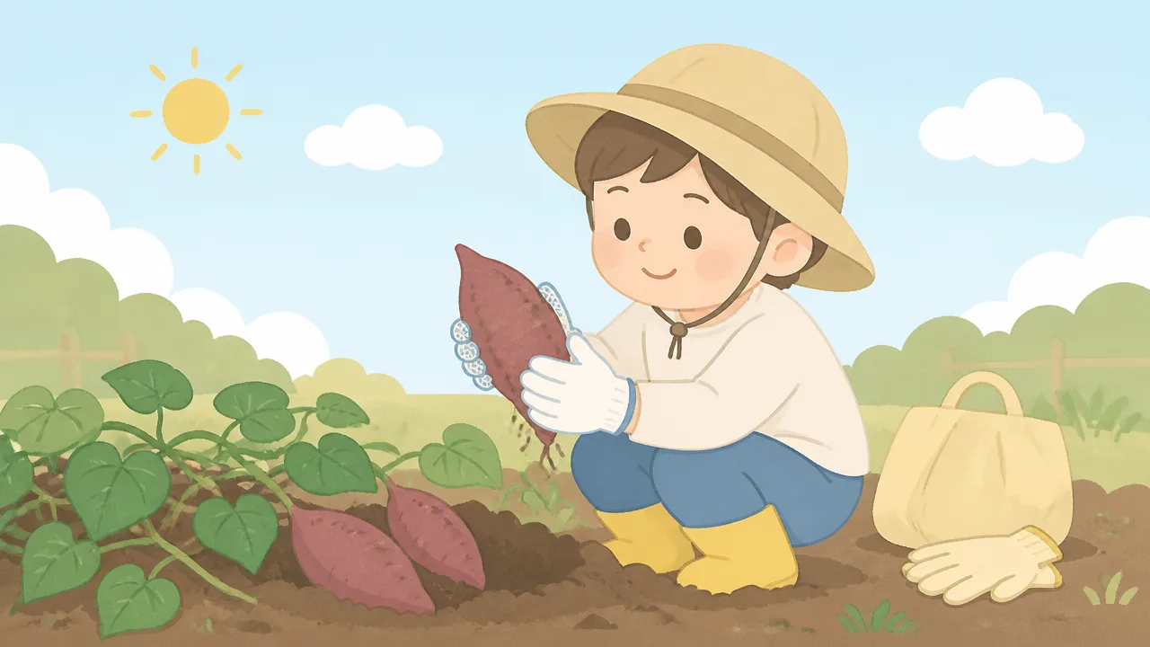 子供の芋掘りにおすすめの服装は？季節別の選び方と便利な持ち物