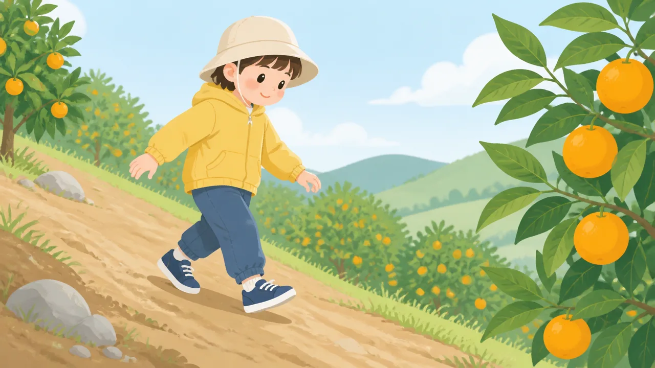 みかん狩りで子供におすすめの服装は?季節別コーデと汚れ対策