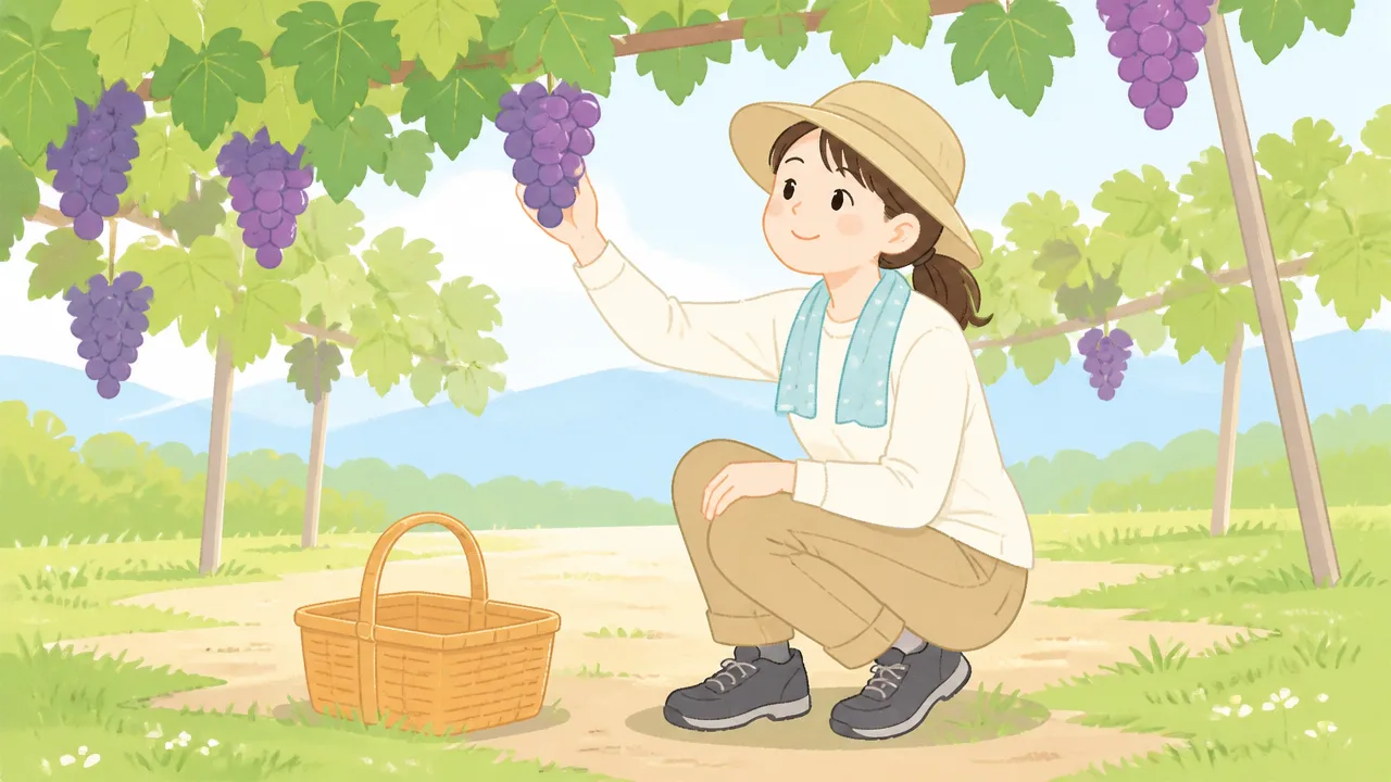 ぶどう狩りの持ち物リスト｜服装やあると便利なものも紹介