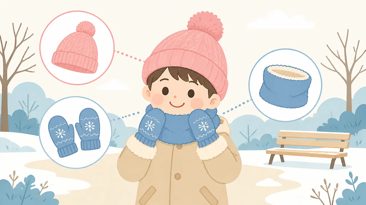 冬の公園へ子供と行くときの持ち物リストと防寒のコツ