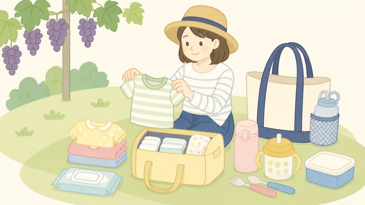 ぶどう狩りの持ち物リスト｜服装やあると便利なものも紹介