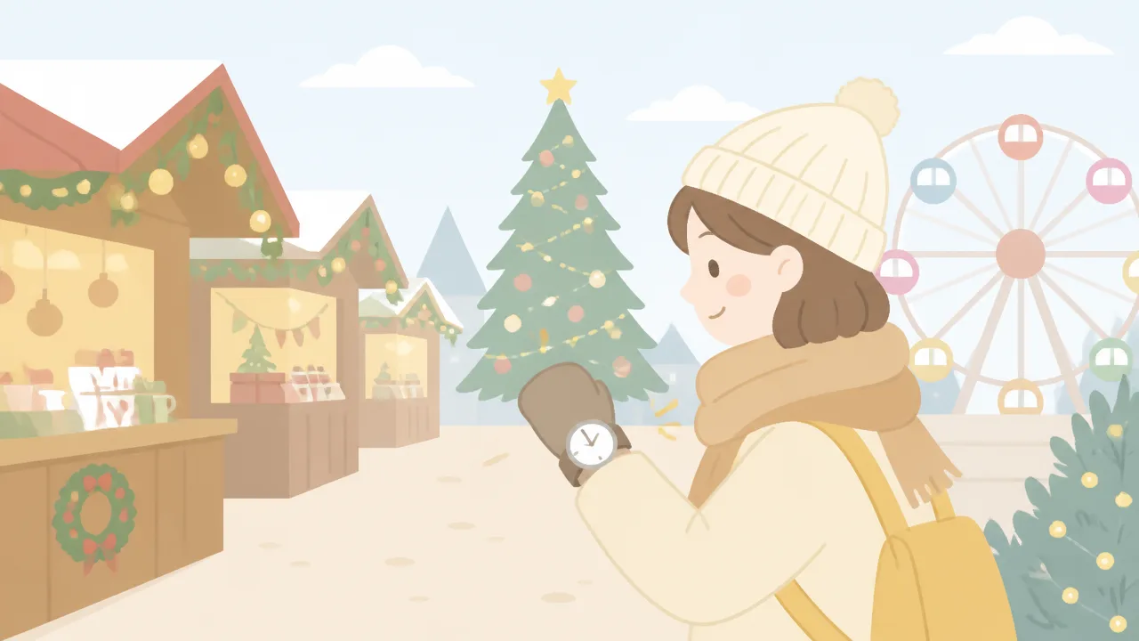 子供と行くクリスマスマーケットの持ち物リストと防寒のコツ