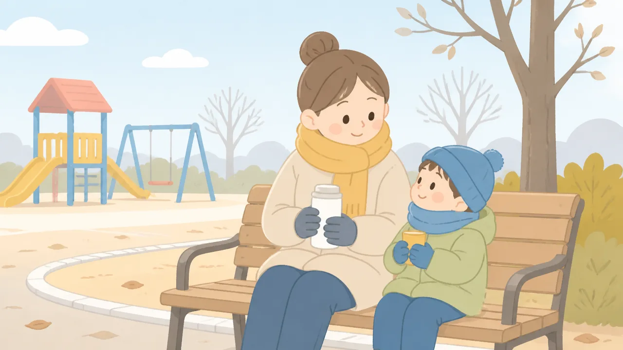 冬の公園へ子供と行くときの持ち物リストと防寒のコツ