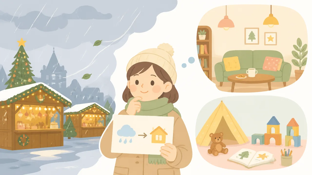 子供と行くクリスマスマーケットの持ち物リストと防寒のコツ