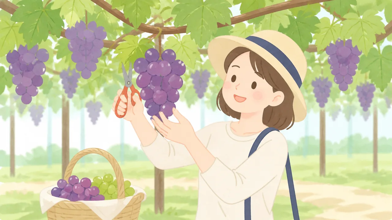 ぶどう狩りの持ち物リスト｜服装やあると便利なものも紹介