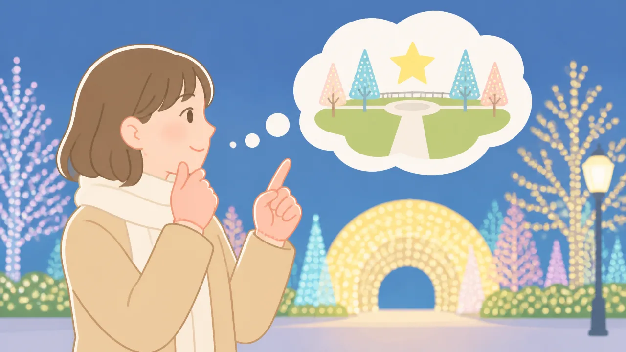 子供とイルミネーションへ行くときの持ち物と防寒のコツ