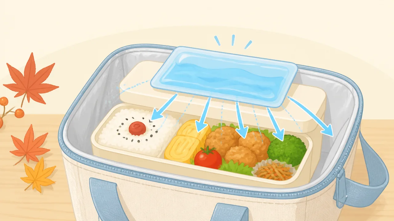 秋のお弁当に保冷剤はいつまで必要？気温別の目安と注意点