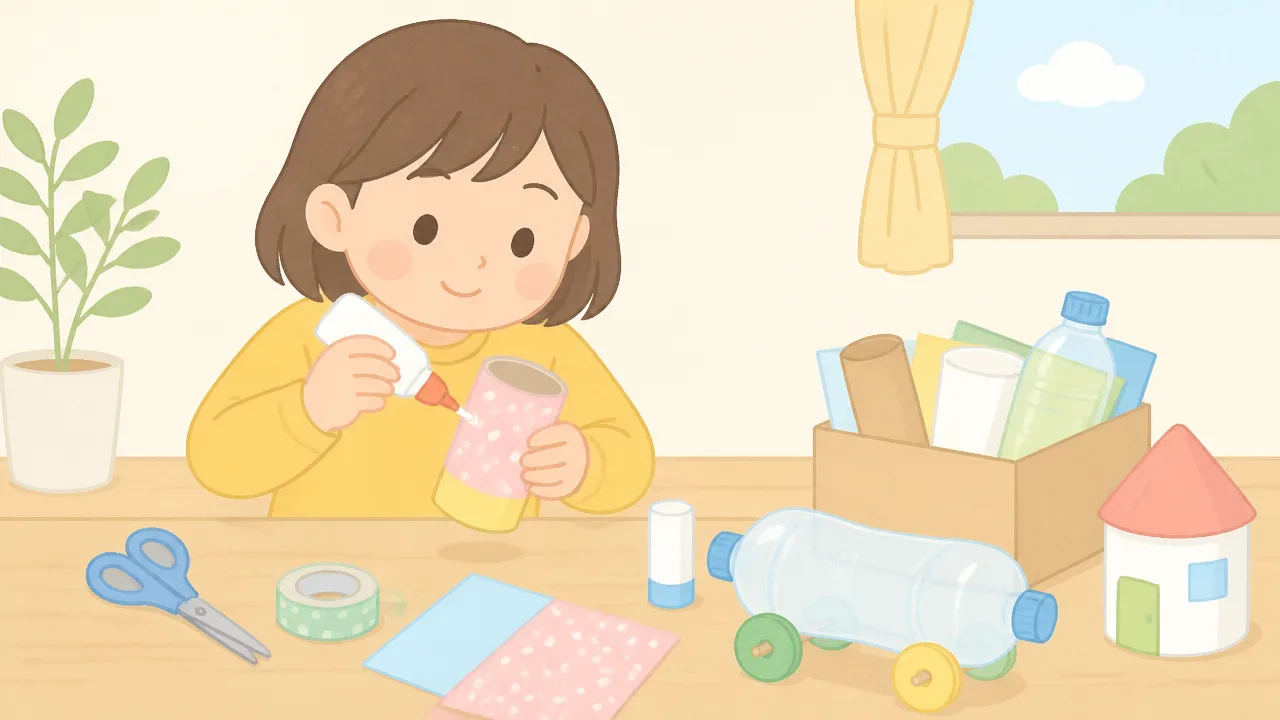 冬休みの工作に使える材料は?家にあるもので作る小学生向けアイデア