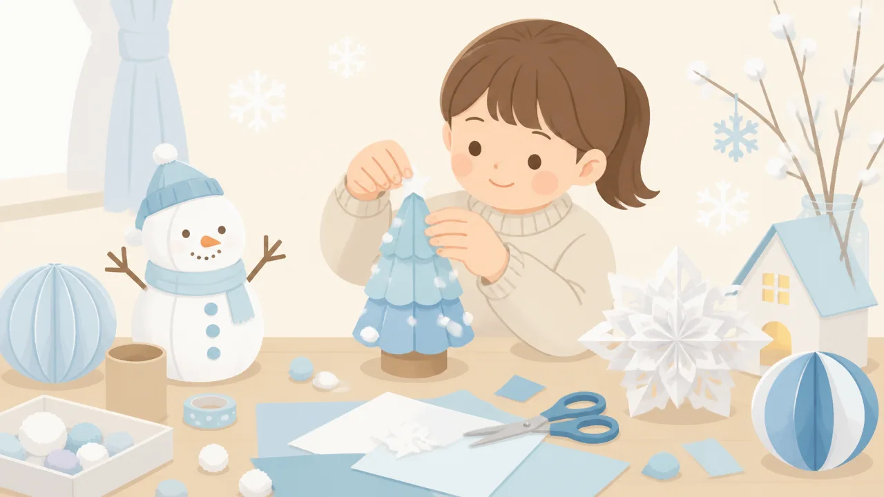 冬休みの工作に使える材料は?家にあるもので作る小学生向けアイデア
