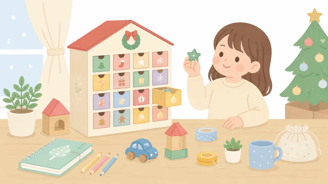 子供向けアドベントカレンダーの中身は？お菓子以外のアイデア集
