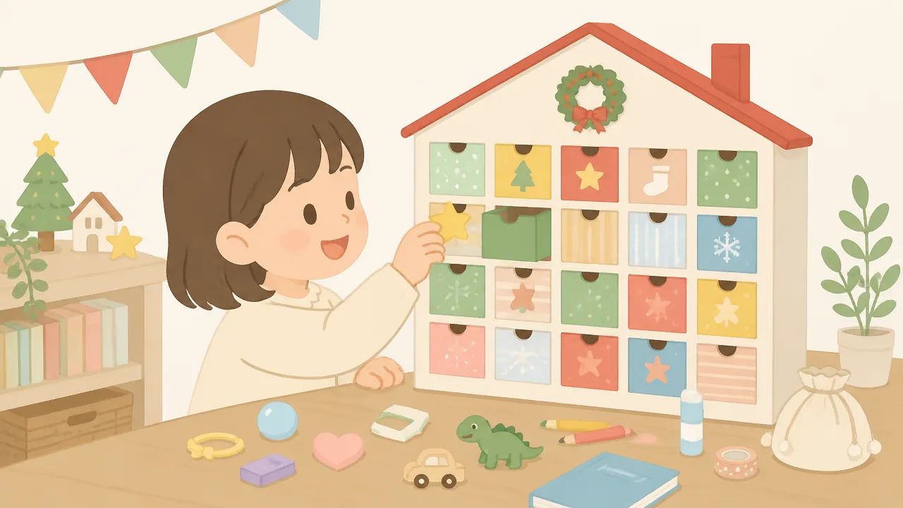 子供向けアドベントカレンダーの中身は？お菓子以外のアイデア集