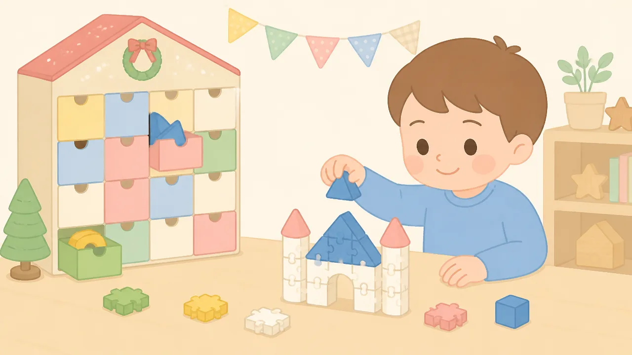 子供向けアドベントカレンダーの中身は？お菓子以外のアイデア集