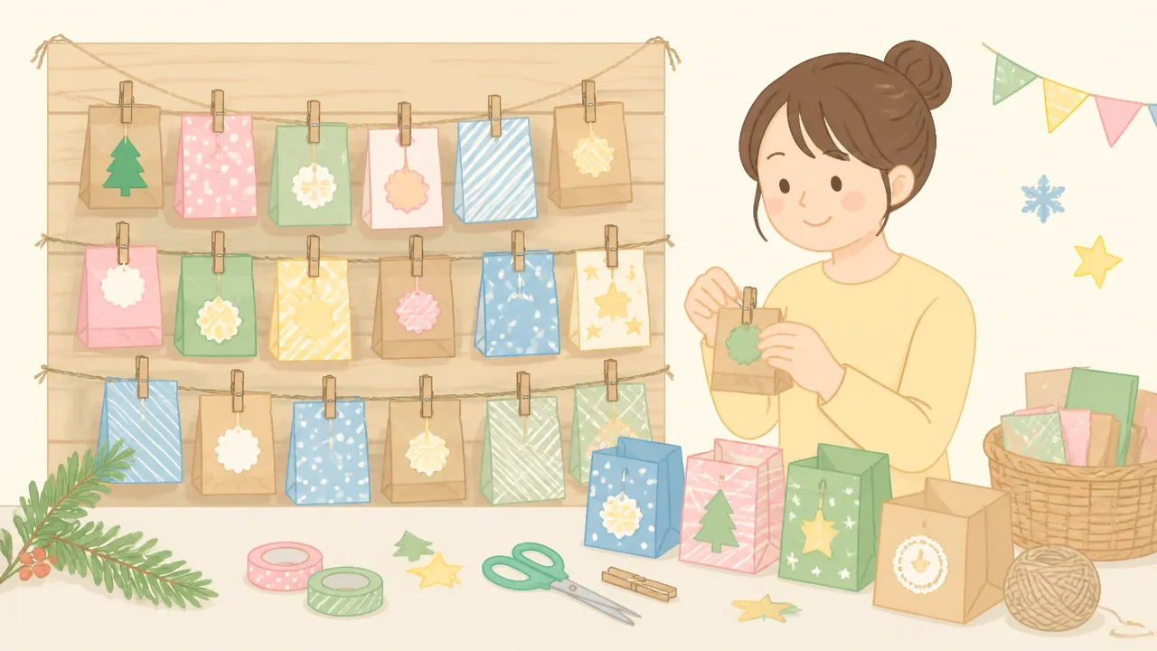 子供向けアドベントカレンダーの中身は？お菓子以外のアイデア集
